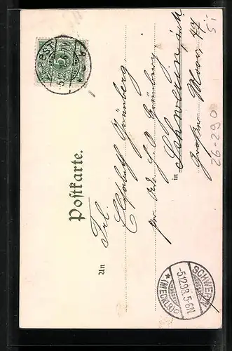 Künstler-AK Theo Stroefer Serie III Nr. 5196: Kleines Kind mit Hahn