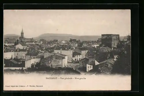 AK Baccarat, Vue générale, Rive gauche