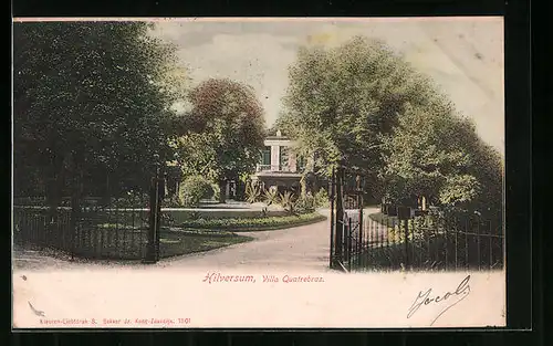 AK Hilversum, Villa Quatrebras