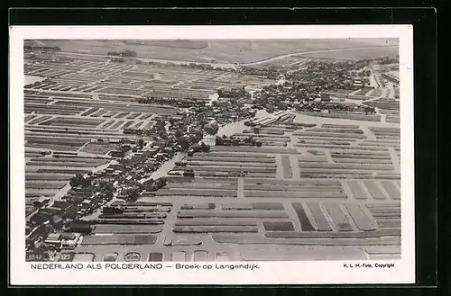 AK Broek-op Langendijk, Nederland als Polderland, Panorama