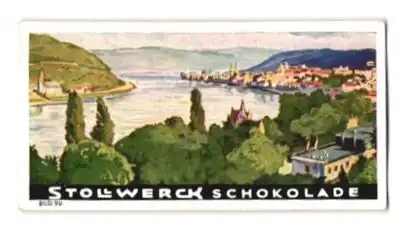 Sammelbild Stollwerck Schokolade, Serie: Der deutsche Rhein, Bild 90, Boppard