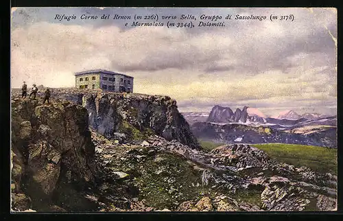 AK Rifugio Corno del Renon, Sella, Gruppo di Sassolungo e Marmolata