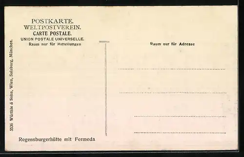 AK Regensburgerhütte, Partie am Fermeda