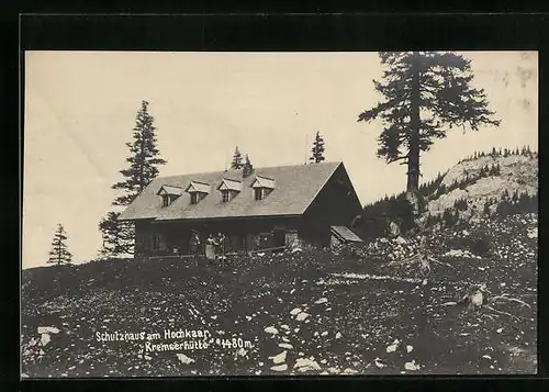 AK Kremserhütte, Berghütte am Hochkaar
