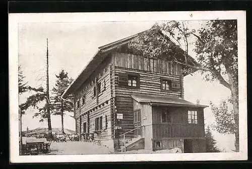 AK Schutzhaus, Berghütte am Pinkenkogel des Semmering
