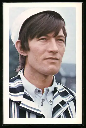 AK Musiker Dave Berry in getreifter Jacke