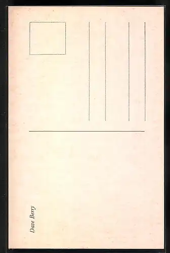 AK Musiker Dave Berry in getreifter Jacke