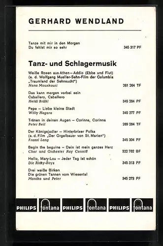 AK Musiker Gerhard Wendland mit lächelndem Gesicht