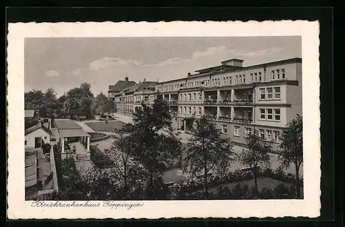 AK Göppingen, Kreiskrankenhaus, Vorderansicht