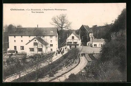 AK Châteaudun, La Boissière, Imprimerie Phototypique, Vue Générale
