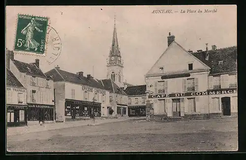 AK Auneau, La Place du Marché