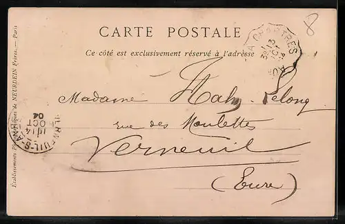 AK Auneau, La Place du Marché