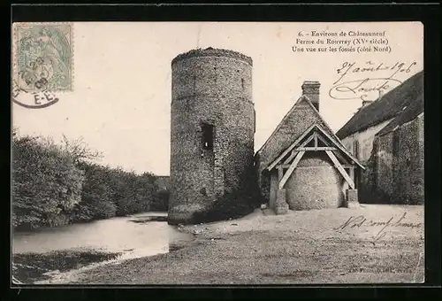 AK Rouvray, Ferme du Rouvray, Une vue sur les fossés