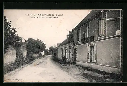 AK St-Jean-de-Rebervilliers, Route de St. Sauveur -Levasville