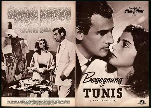 Filmprogramm IFB Nr. 1647, Begegnung in Tunis, Stewart Granger, Pier Angeli, Regie: Richard Brooks