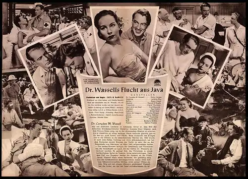 Filmprogramm IFB Nr. 1646, Dr. Wassells Flucht aus Java, Gary Cooper, Laraine Day, Regie: Cecil B. DeMille