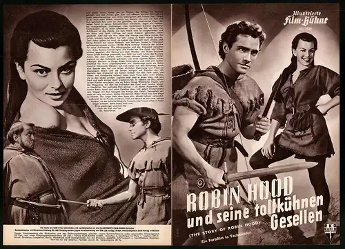 Filmprogramm IFB Nr. 1636, Robin Hood und seine tollkühnen Gesellen, Richard Todd, Joan Rice, Regie: Ken Annakin