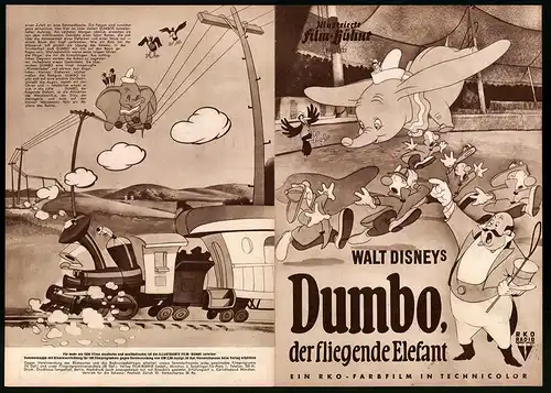 Filmprogramm IFB Nr. 1522, Walt Disney`s Dumbo - Der fliegende Elefant