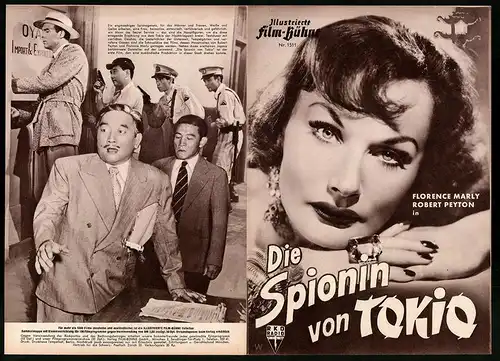 Filmprogramm IFB Nr. 1511, Die Spionin von Tokio, Florence Marly, Robert Peyton, Regie: Dorrell und Stuart McGowan