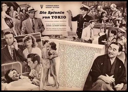 Filmprogramm IFB Nr. 1511, Die Spionin von Tokio, Florence Marly, Robert Peyton, Regie: Dorrell und Stuart McGowan