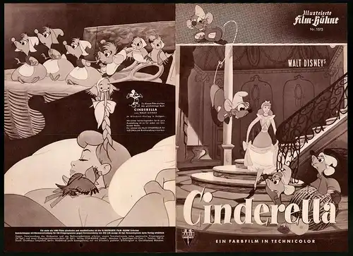 Filmprogramm IFB Nr. 1373, Walt Disney`s Cinderella