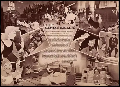 Filmprogramm IFB Nr. 1373, Walt Disney`s Cinderella