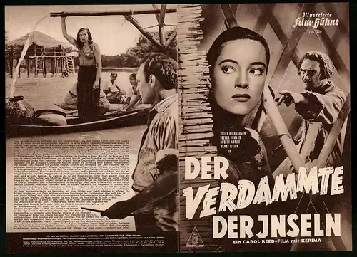 Filmprogramm IFB Nr. 1326, Der Verdammte der Inseln, Ralph Richardson, Trevor Howard, Regie: Carol Reed