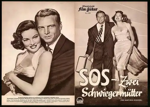 Filmprogramm IFB Nr. 1322, SOS - Zwei Schwiegermütter, Gene Tierney, John Lund, Regie: Mitchell Leisen