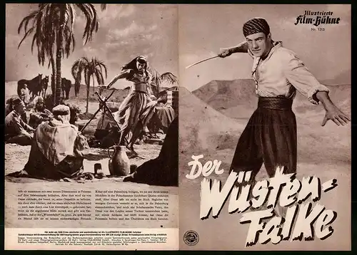 Filmprogramm IFB Nr. 1313, Der Wüstenfalke, Yvonne de Carlo, Richard Greene, Regie: Frederick de Cordova