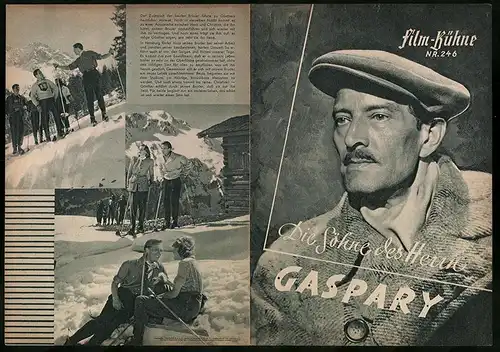 Filmprogramm FB Nr. 246, Die Söhne des Herrn Gaspary, Lil Dagower, Hans Stüwe, Regie: Rolf Meyer