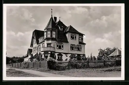 AK Igelsberg bei Freudenstadt, Pension Villa Girrbach
