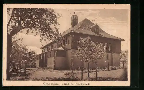 AK Rodt bei Freudenstadt, Gemeindehaus