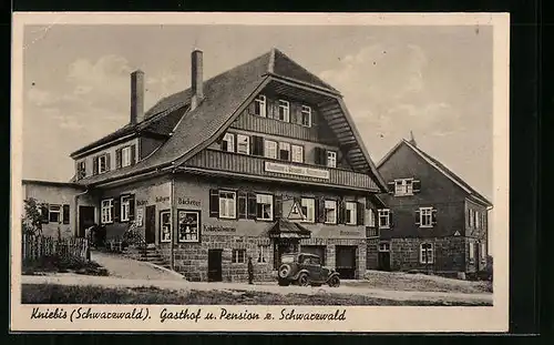 AK Kniebis /Schwarzw., Gashof und Pension zum Schwarzwald