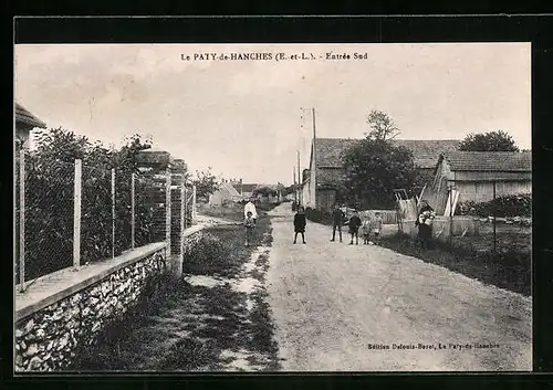 AK Le Paty-de-Hanches, Entrée Süd