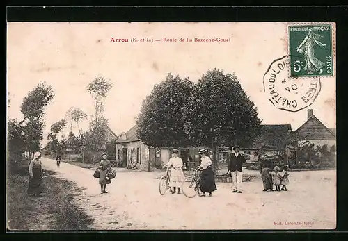 AK Arrou, Route de La Bazoche-Gouet