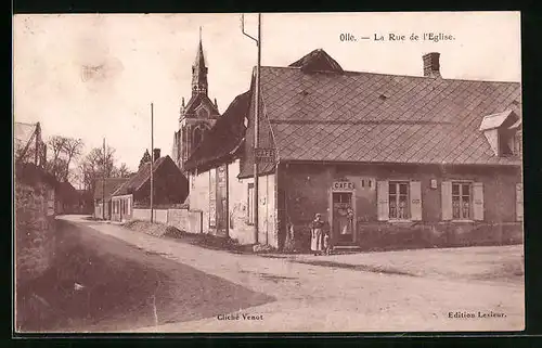 AK Ollé, La Rue de l`Eglise