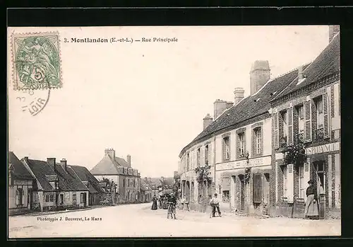 AK Montlandon, Rue Principale