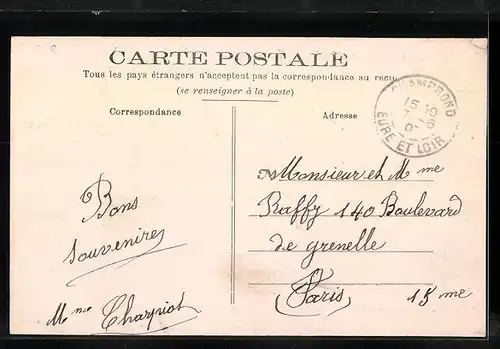 AK Montlandon, Rue Principale