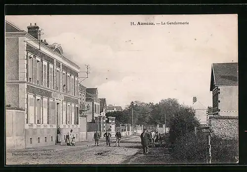 AK Auneau, La Gendarmerie