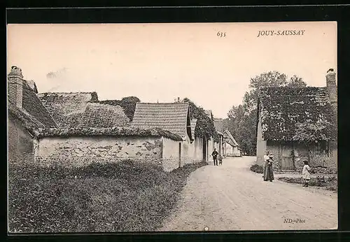 AK Jouy-Saussay, Une Rue