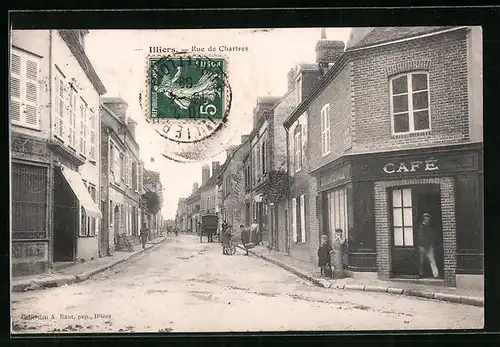 AK Illiers, Rue de Chartres