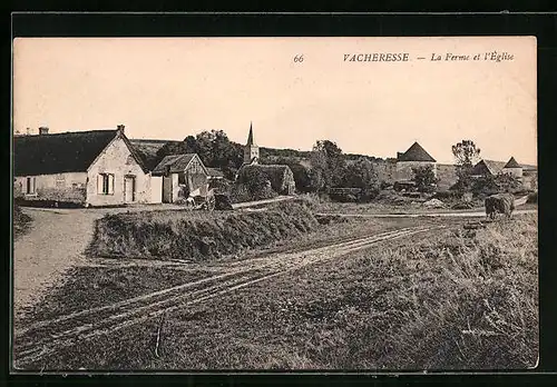 AK Vacheresse, La Ferme et l`Eglise