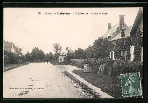 AK Maintenon-Bellevue, Route de Paris