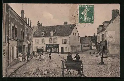 AK Nogent-le-Roi, La Place de Harengs