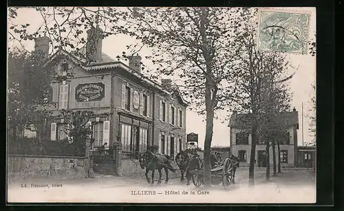 AK Illiers, Hotel de la Gare