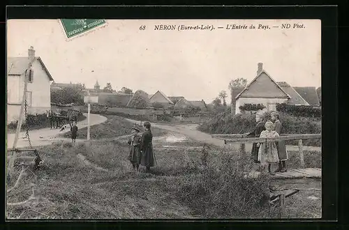 AK Néron, L`Entrée du Pays