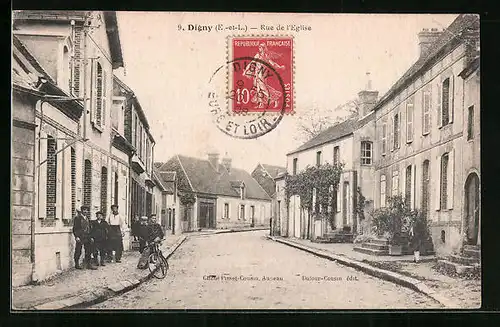 AK Digny, Rue de l`Eglise
