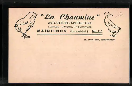 AK Maintenon, La Chaumine - Aviculture-Apiculture