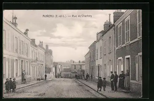 AK Auneau, Rue de Chartres