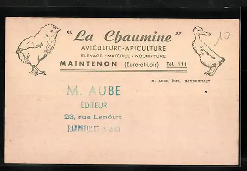 AK Maintenon, La Chaumine - Aviculture-Apiculture